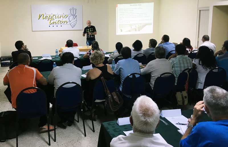 Curso de Técnico Internacional de Equipos Marítimos en Cuba