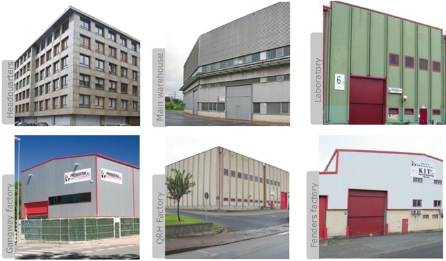 Prosertek facilities in Europe.