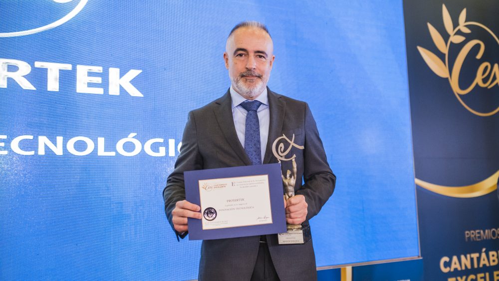 Prosertek recibe el Premio Cantábrico Excelente
