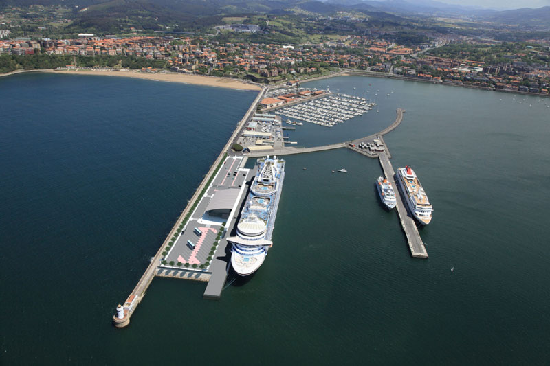 Nueva terminal de cruceros del Puerto de Bilbao