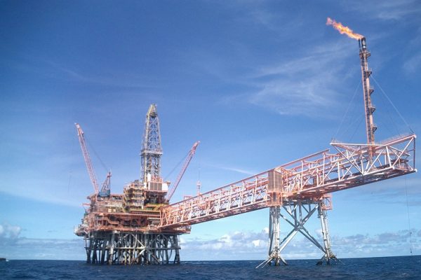 Offshore gas platform