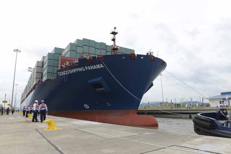 Balance del primer mes del Canal de Panamá