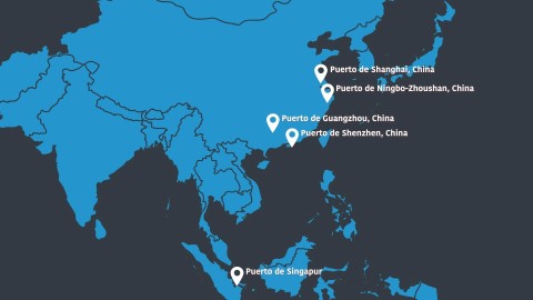 Los 5 Principales Puertos Marítimos del Mundo en 2023: Gigantes del Comercio Global 